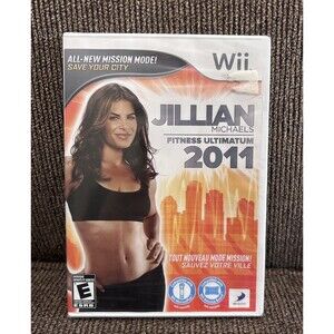 NWT Sealed Jillian Michaels Fitness Ultimatum 2011 - Nintendo Wii Video Games